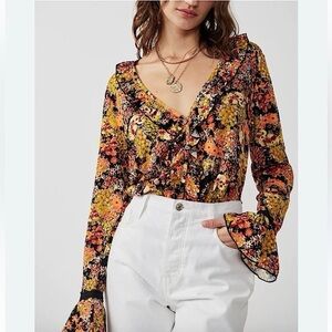 Free People Intimately Heat Wave Bodysuit
